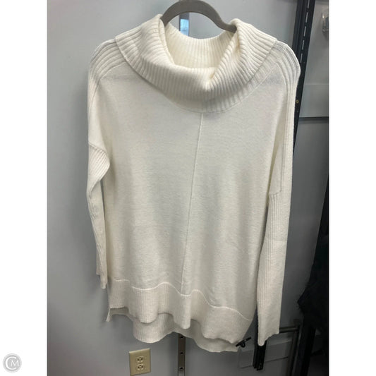 Sweater By Cable And Gauge In Cream, Size: L
