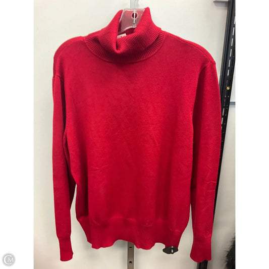 Sweater By Time And Tru In Red, Size: Xxl