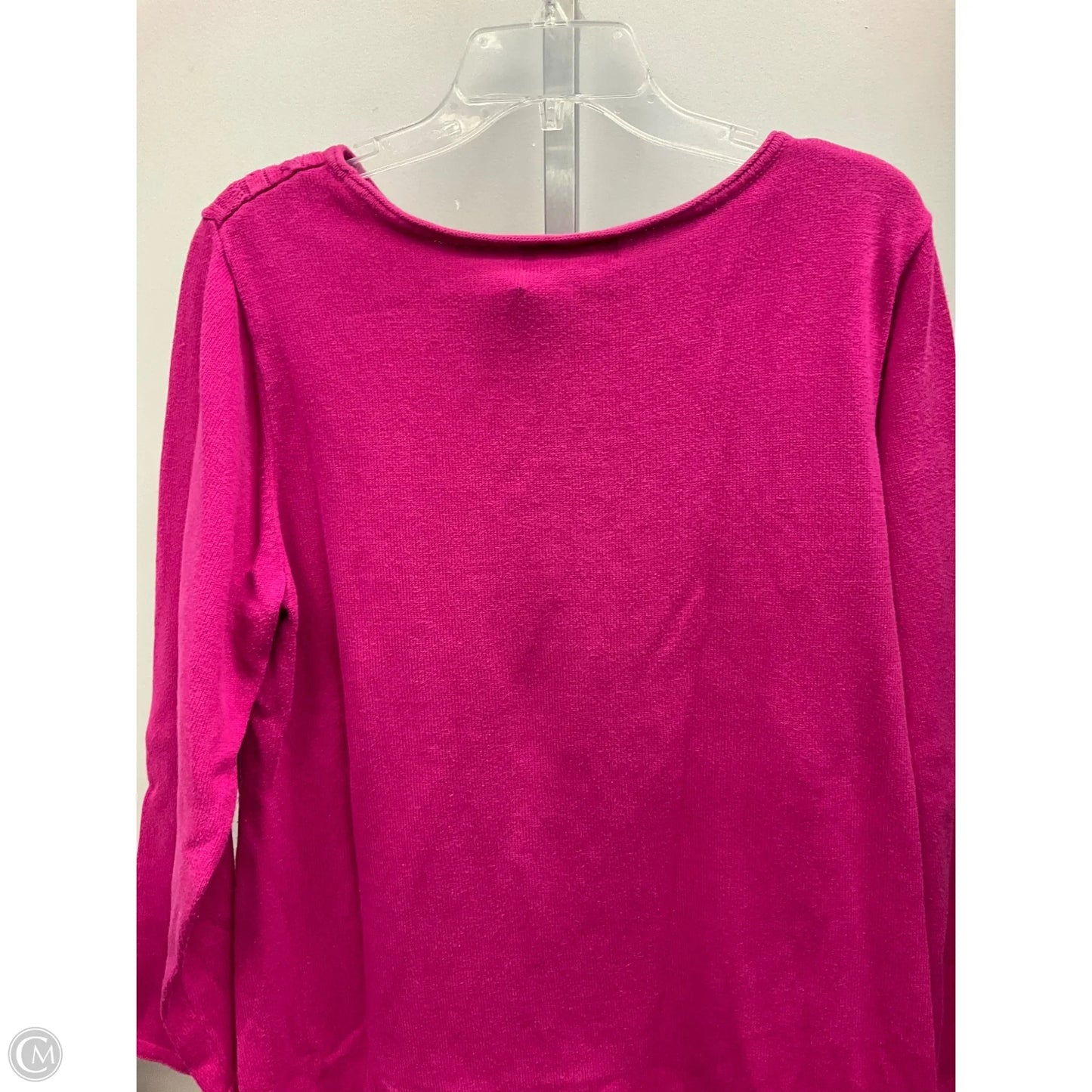 Sweater By Karen Scott In Pink, Size: 1x