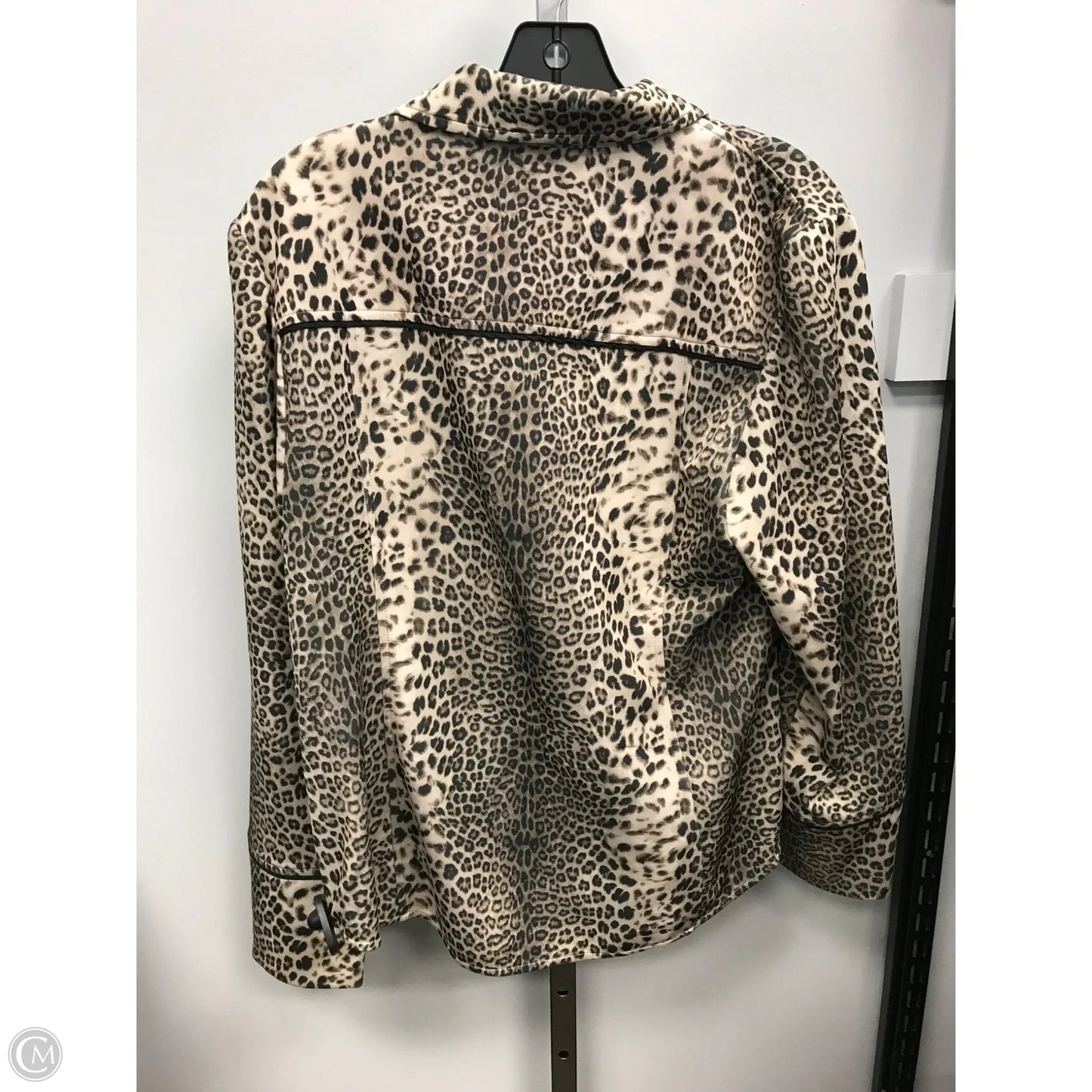 Jacket Other By Chicos In Animal Print, Size: L