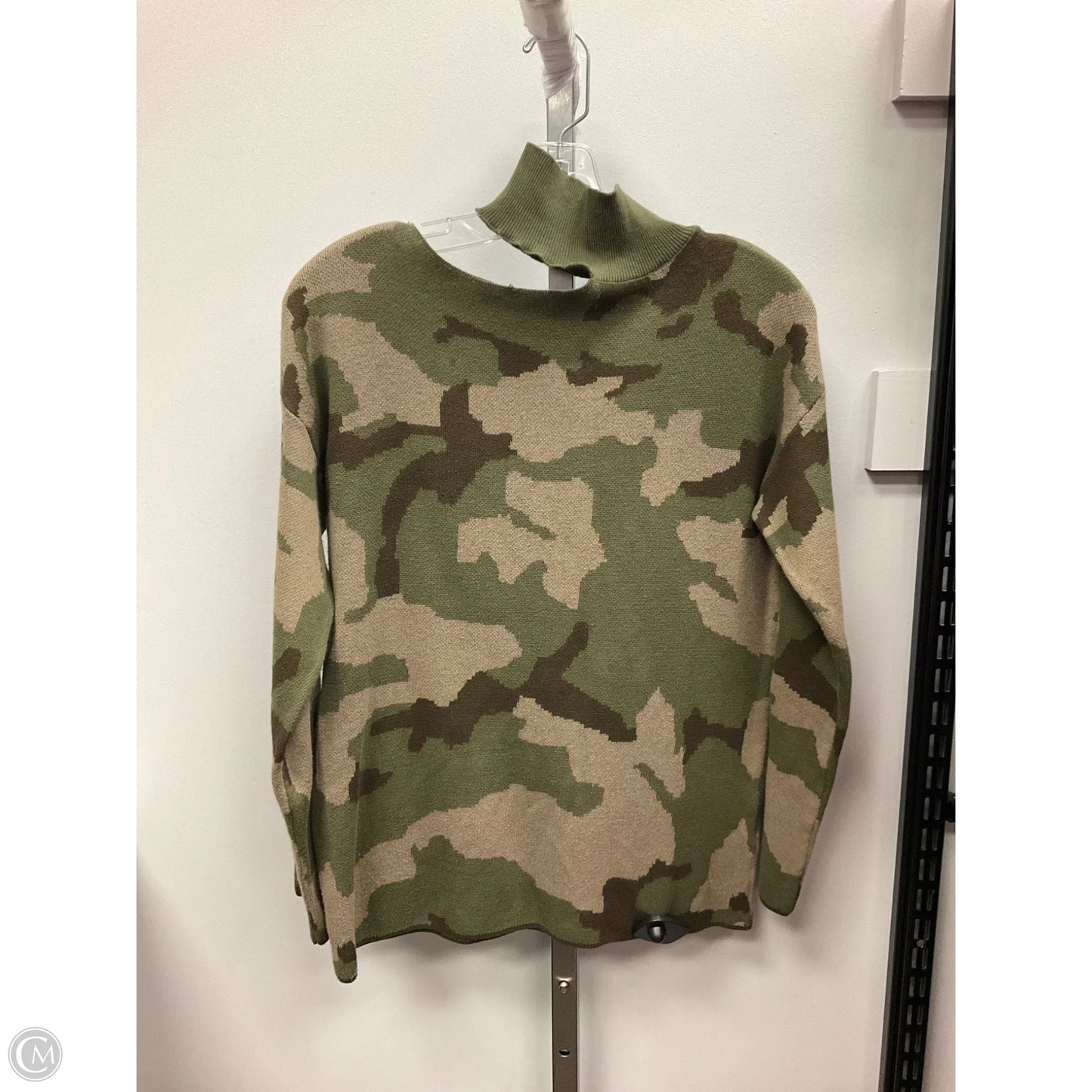 Sweater By Mystree In Camouflage Print, Size: M