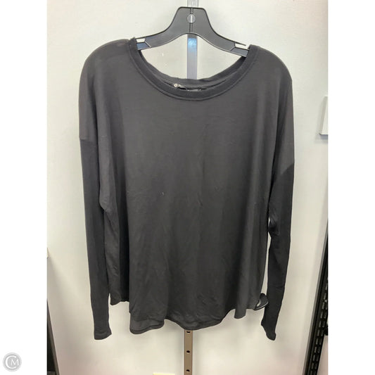 Top Long Sleeve Basic By Athleta In Black, Size: Xl