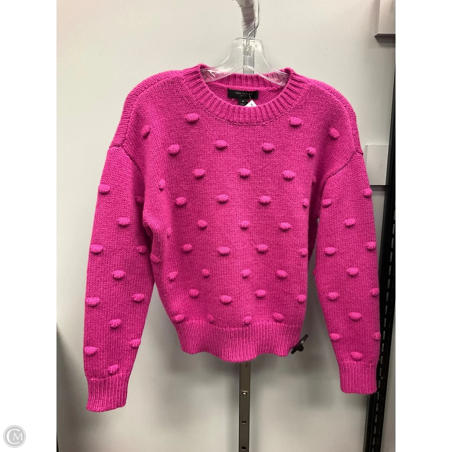 Sweater By Ann Taylor In Pink, Size: Mp