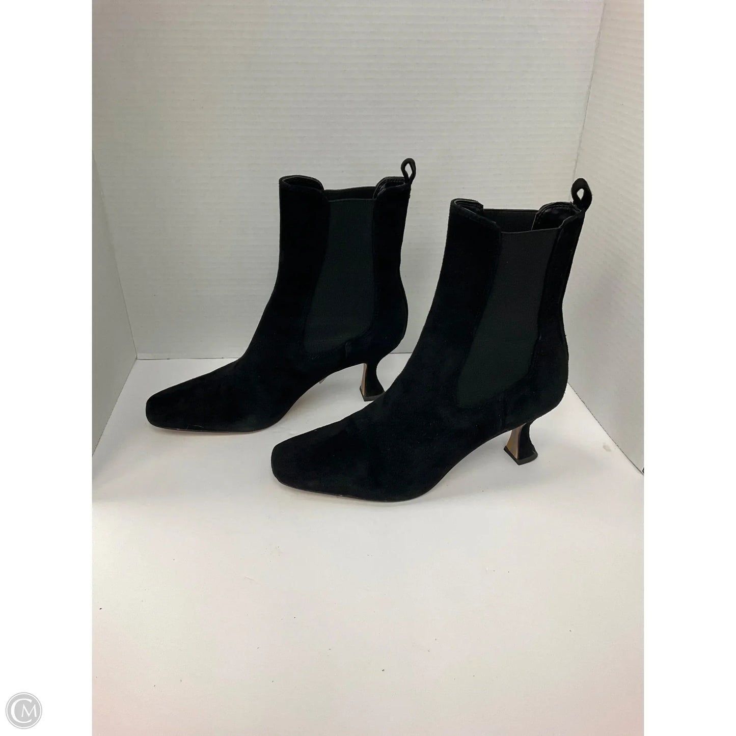 Boots Ankle Heels By Sam Edelman In Black, Size: 9