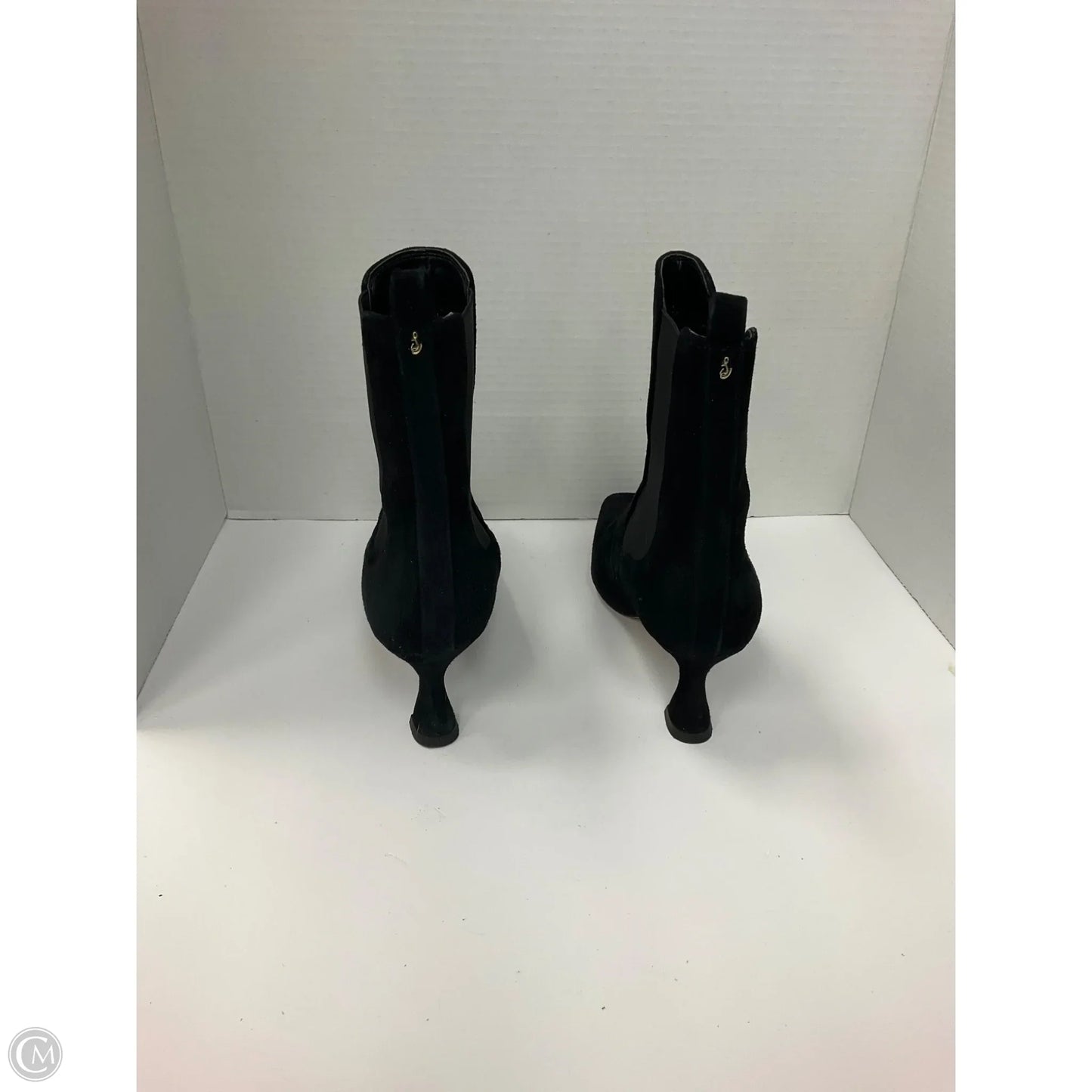 Boots Ankle Heels By Sam Edelman In Black, Size: 9