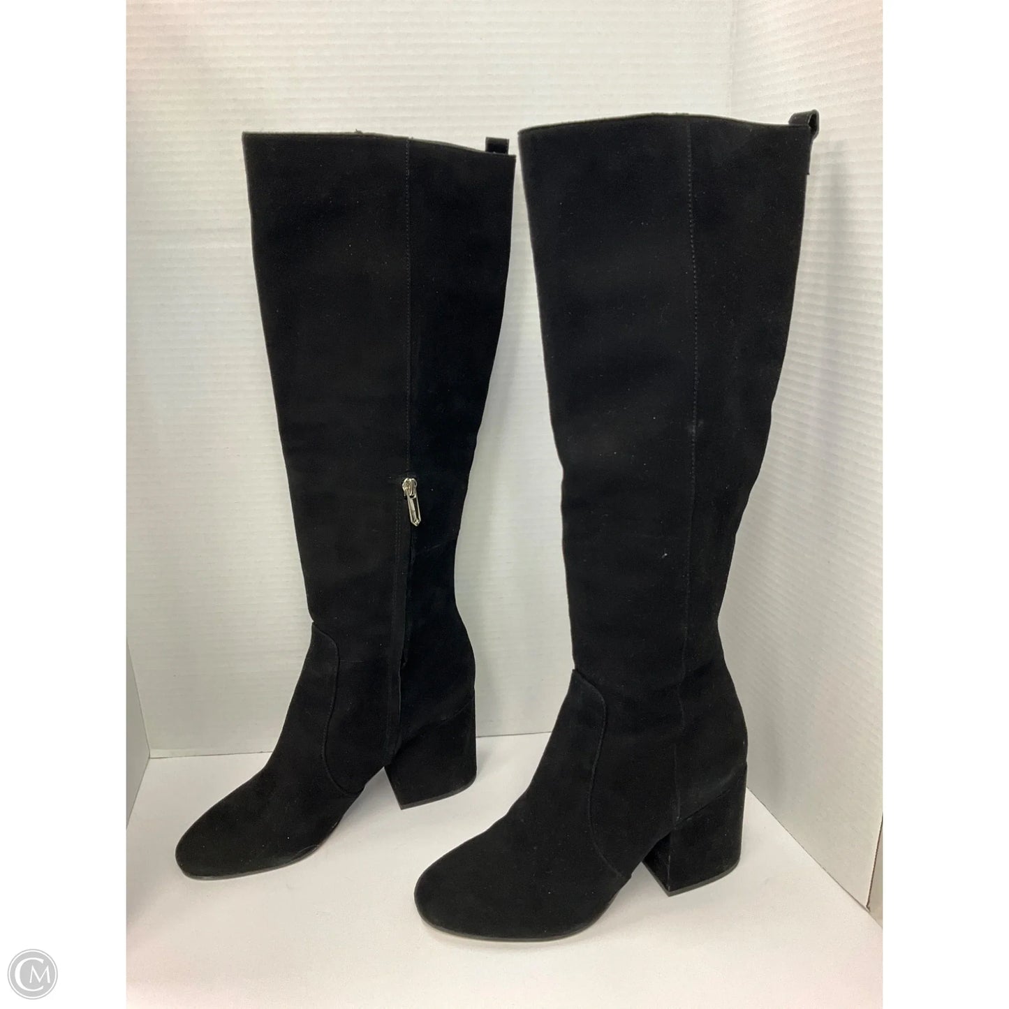 Boots Knee Heels By Sam Edelman In Black, Size: 8.5