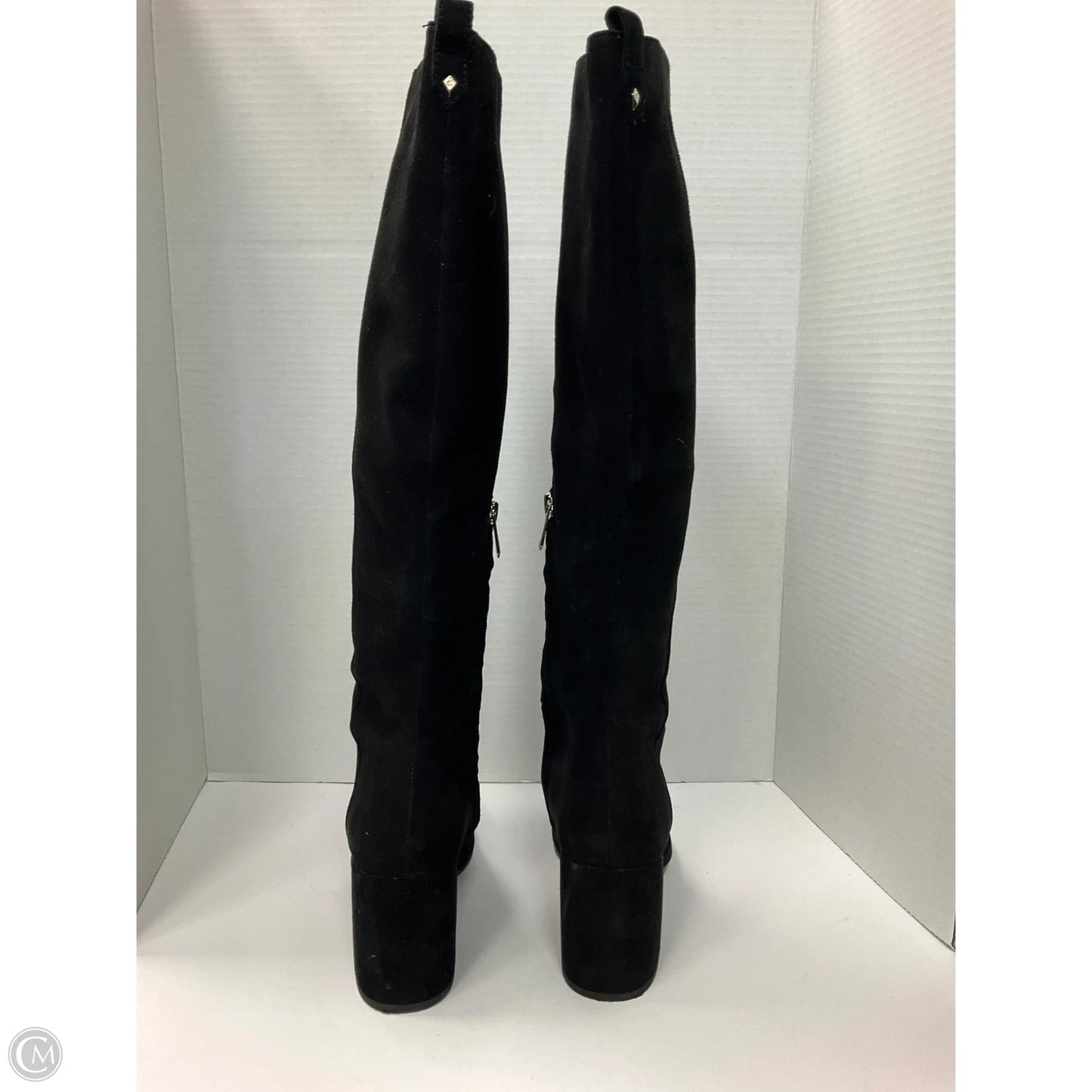 Boots Knee Heels By Sam Edelman In Black, Size: 8.5