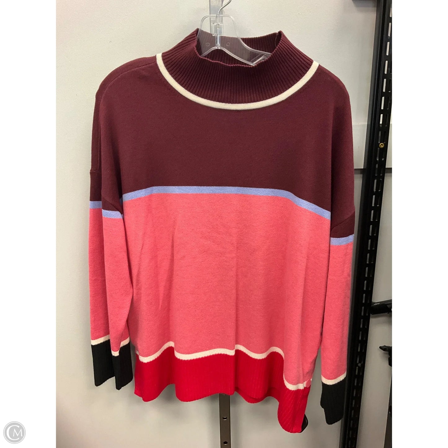 Sweater By Talbots In Multi-colored, Size: 1x