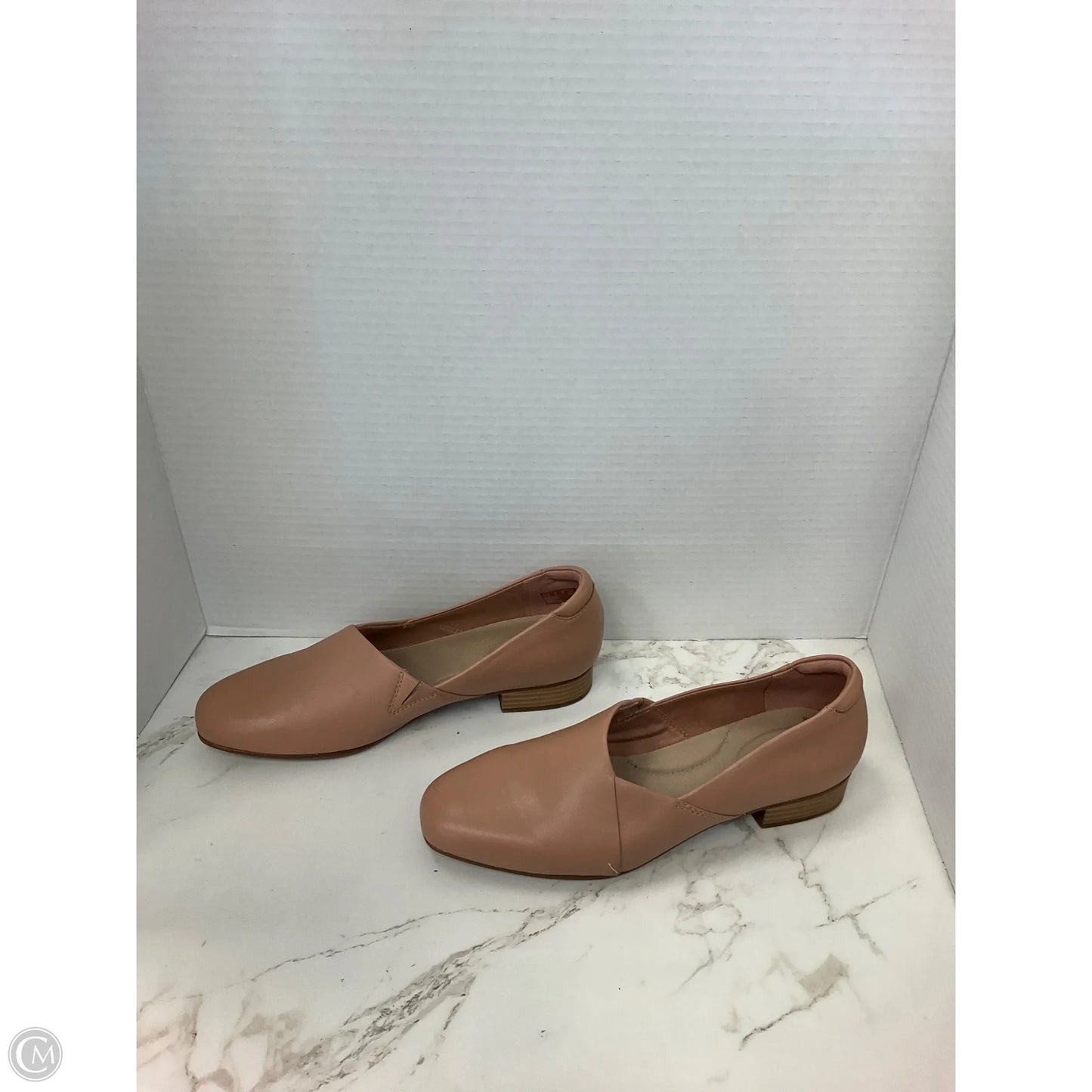 Shoes Heels Block By Clarks In Beige, Size: 8
