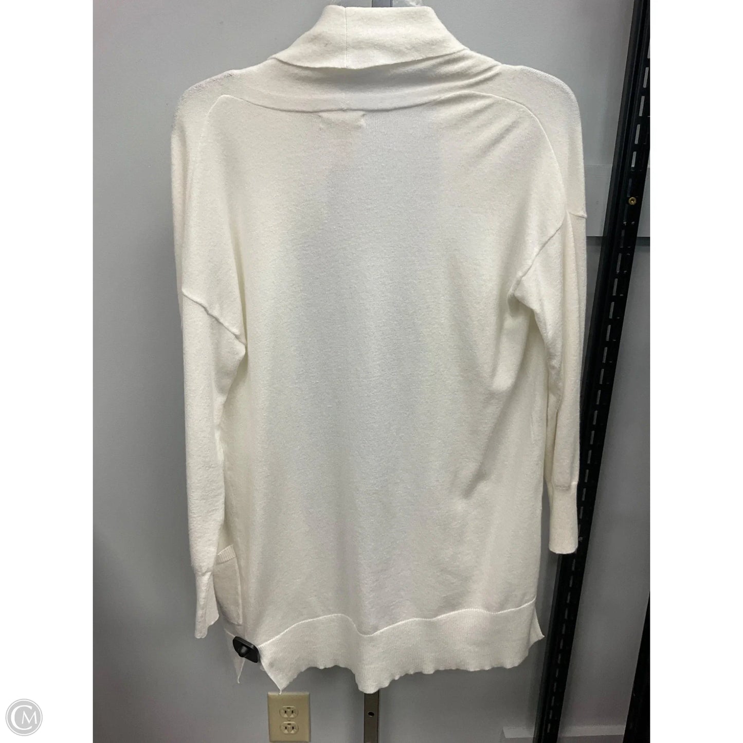 Sweater Cardigan By Max Studio In Ivory, Size: Xs