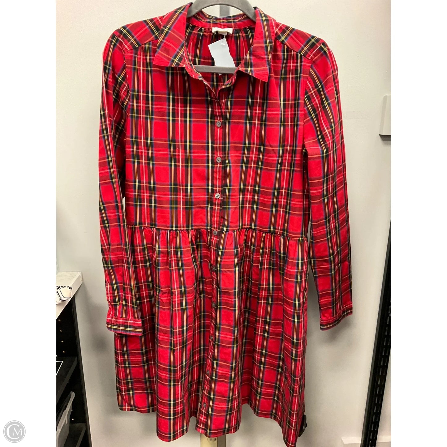 Dress Casual Short By J. Crew In Plaid Pattern, Size: 10