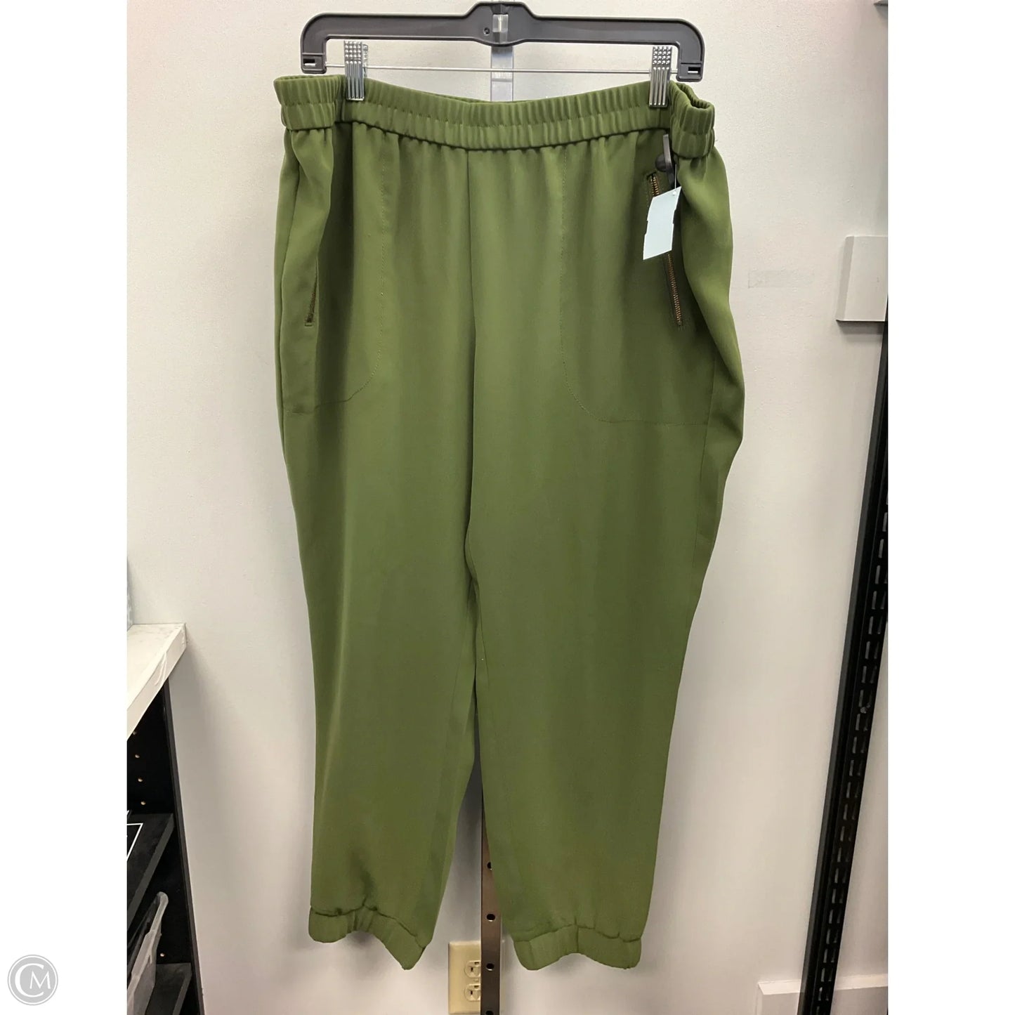 Pants Joggers By J. Crew In Green, Size: 18