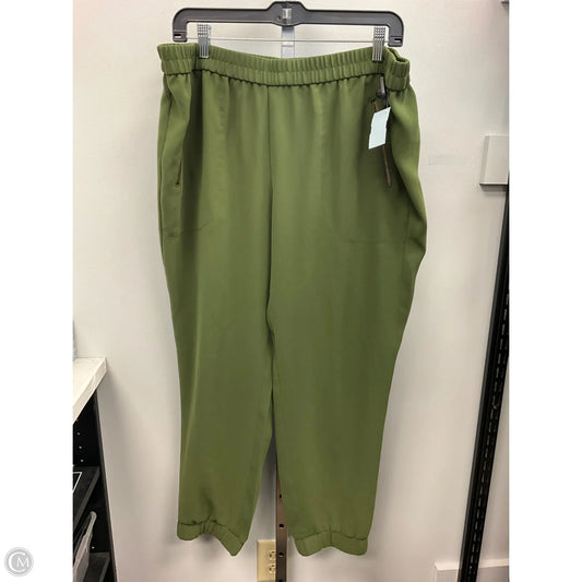 Pants Joggers By J. Crew In Green, Size: 18