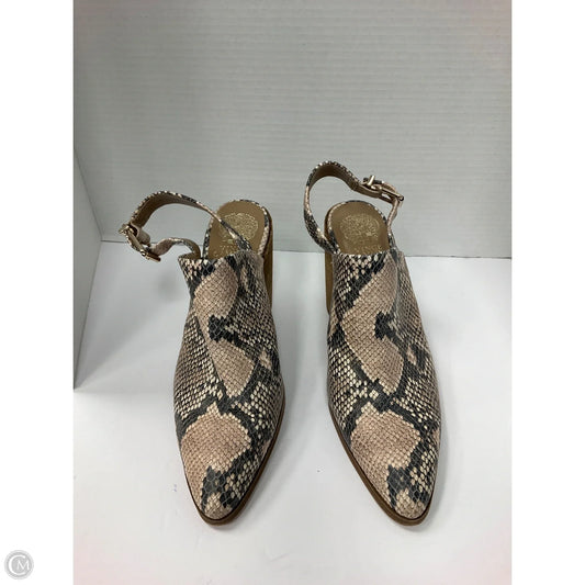 Shoes Heels Block By Vince Camuto In Snakeskin Print, Size: 9.5