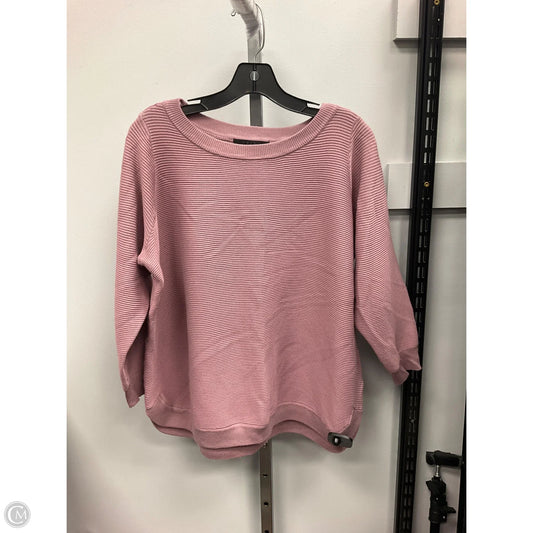 Top Long Sleeve By Cyrus In Mauve, Size: 1x