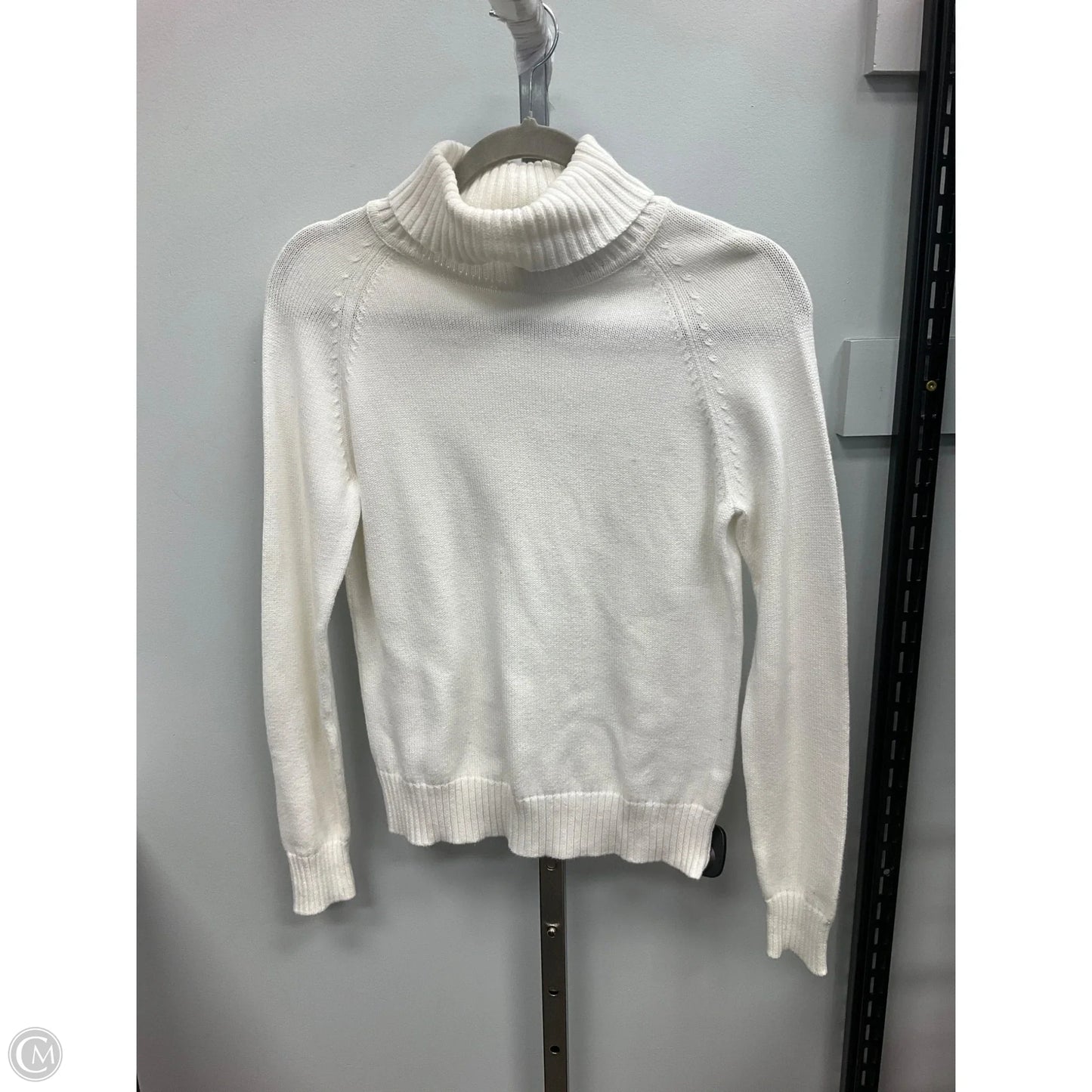 Sweater By Jeanne Pierre In Cream, Size: S