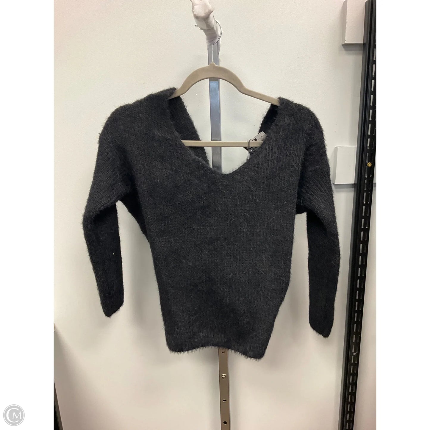 Sweater By Venti6 In Black, Size: S