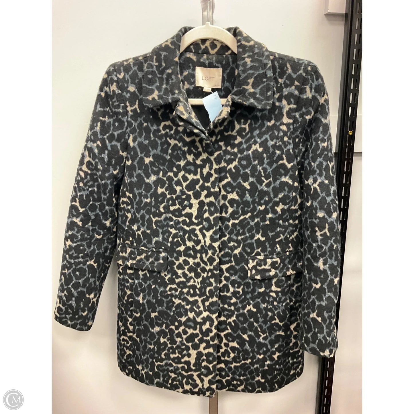 Coat Other By Loft In Animal Print, Size: Sp