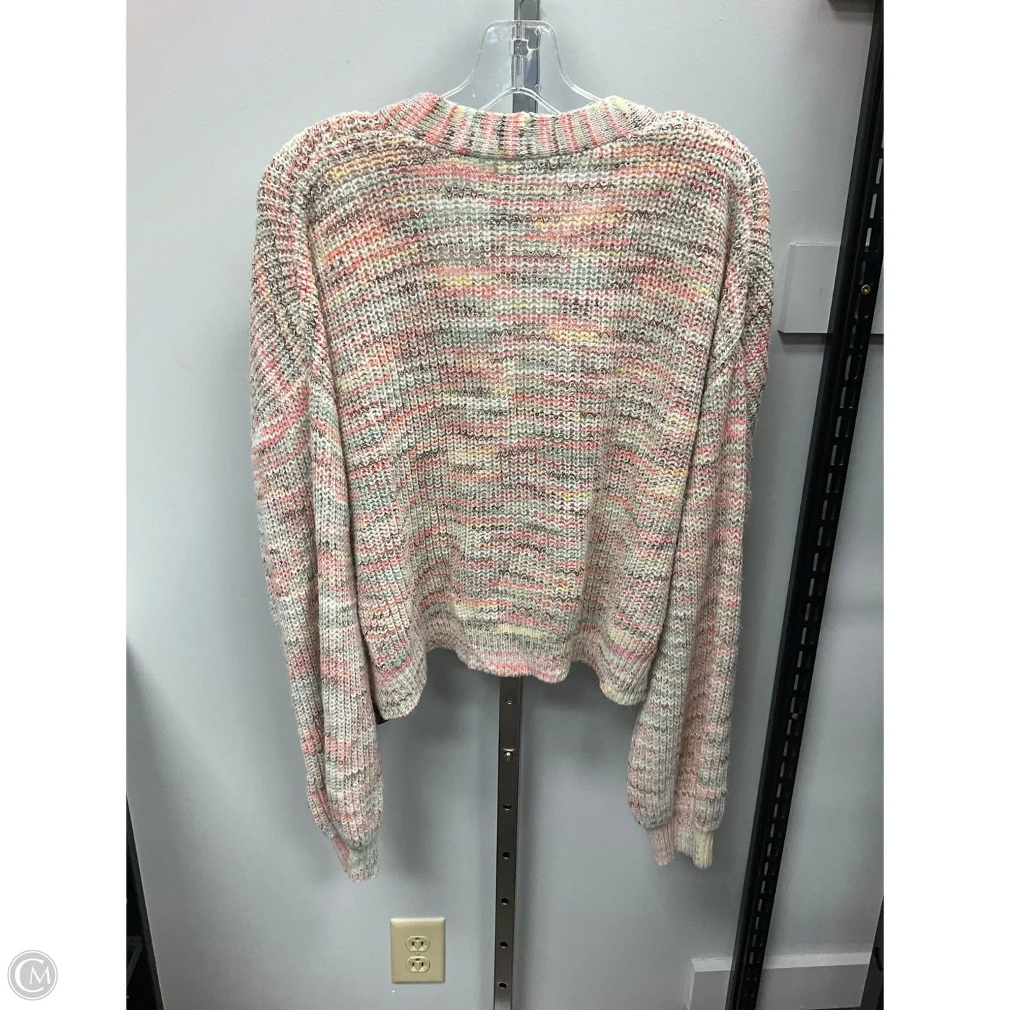 Sweater Cardigan By Its Our Time In Multi-colored, Size: Xl