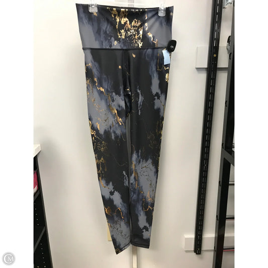 Athletic Leggings By Old Navy In Black & Gold, Size: L