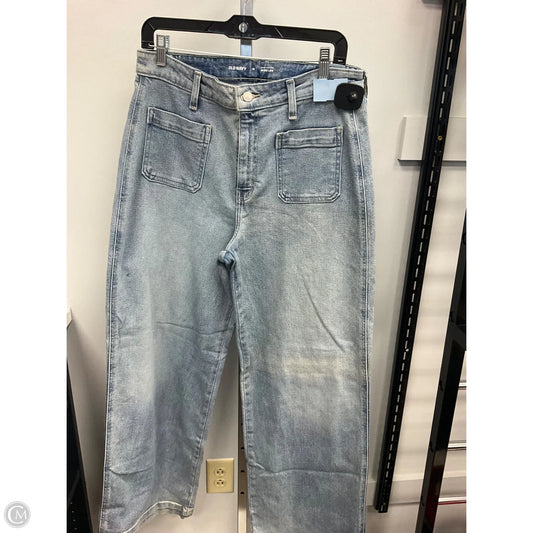 Jeans Wide Leg By Old Navy In Blue Denim, Size: 12