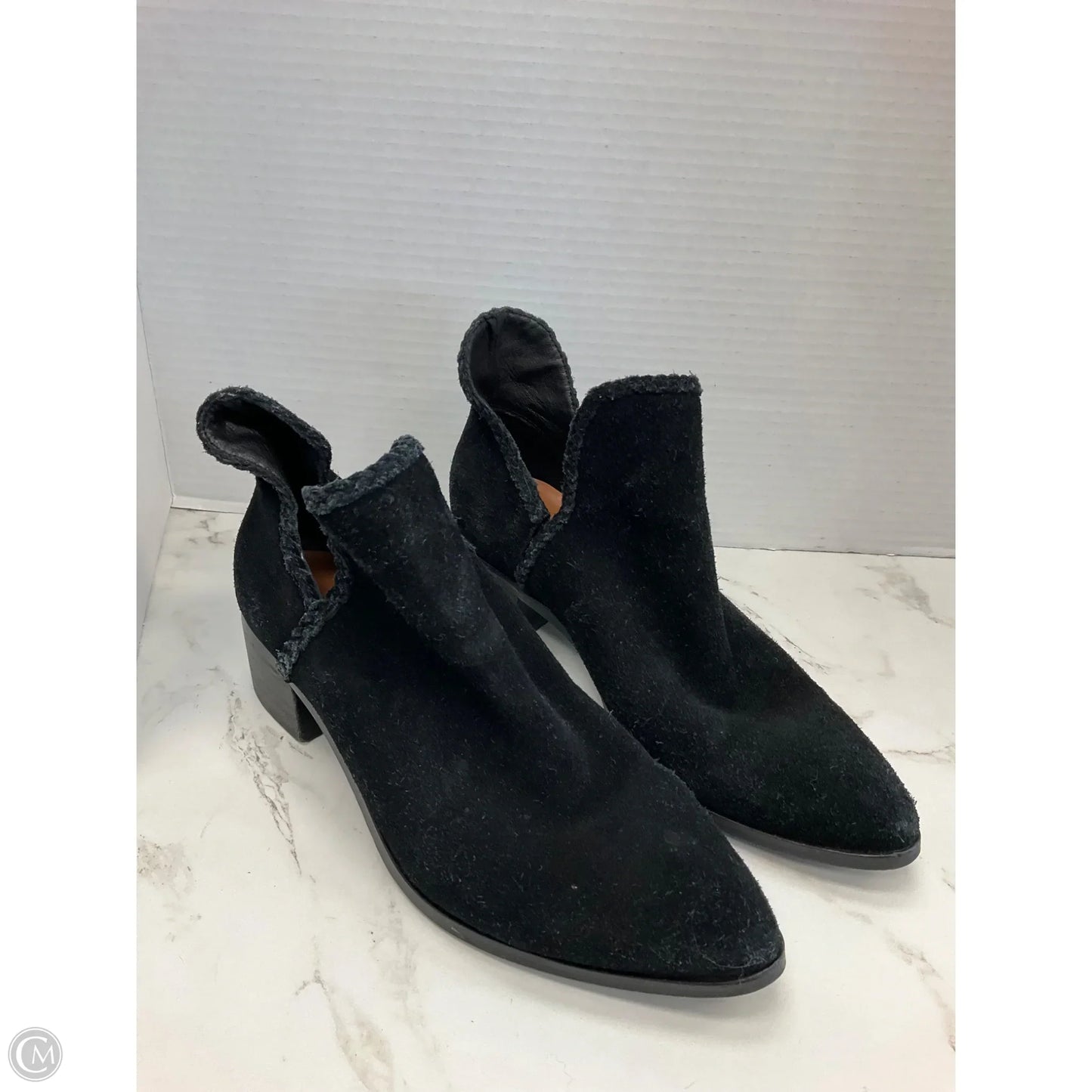 Boots Ankle Heels By Lucky Brand In Black, Size: 8