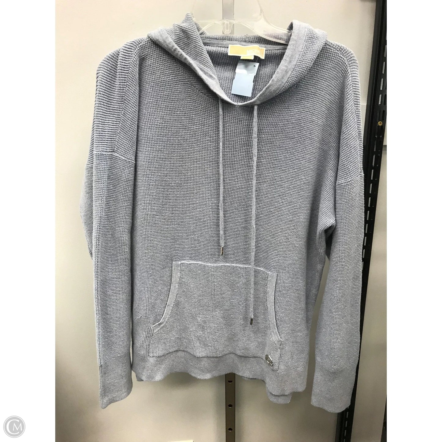 Top Long Sleeve By Michael By Michael Kors In Blue, Size: L