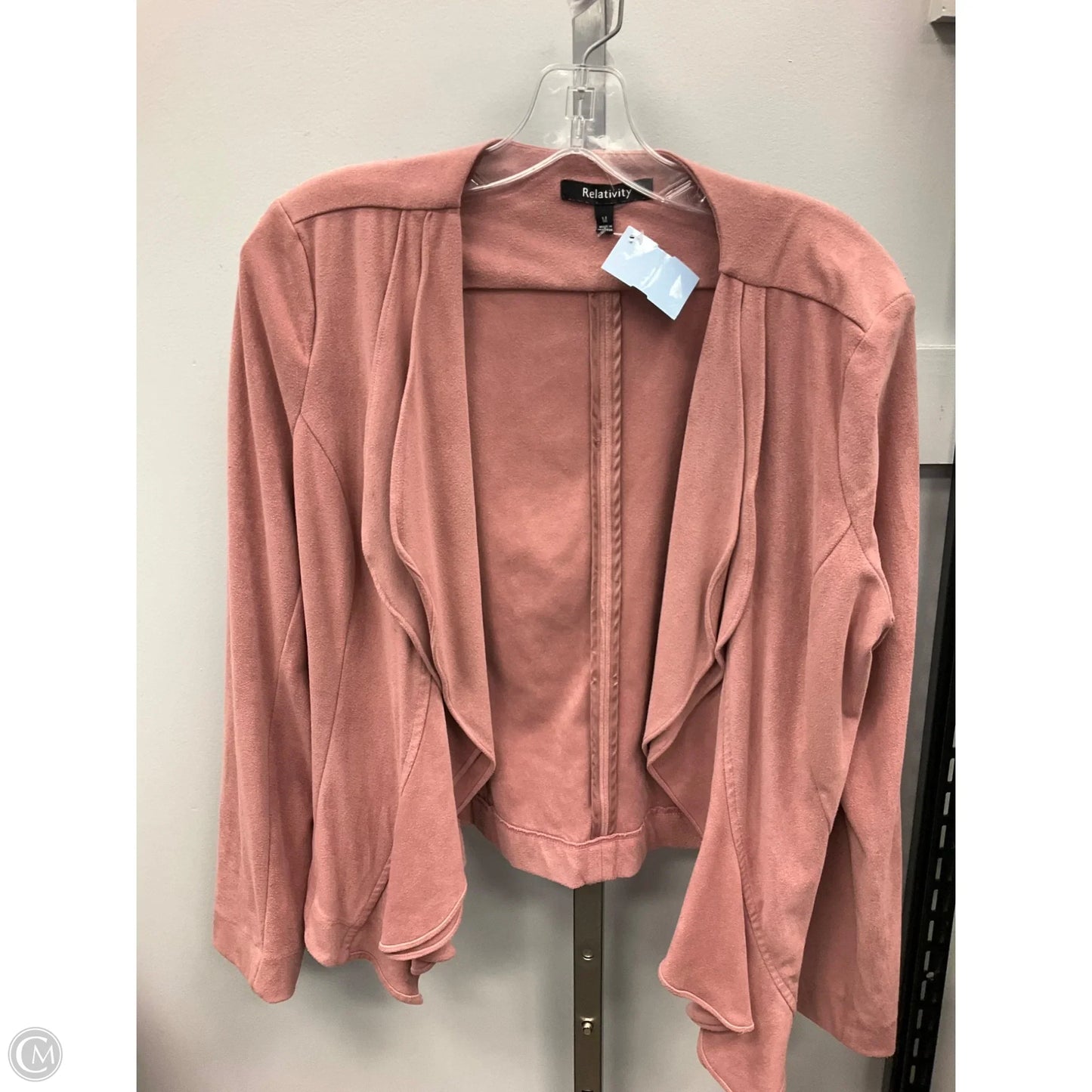 Blazer By Relativity In Pink, Size: M