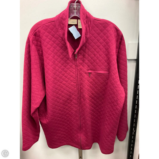 Jacket Other By L.l. Bean In Pink, Size: Xl
