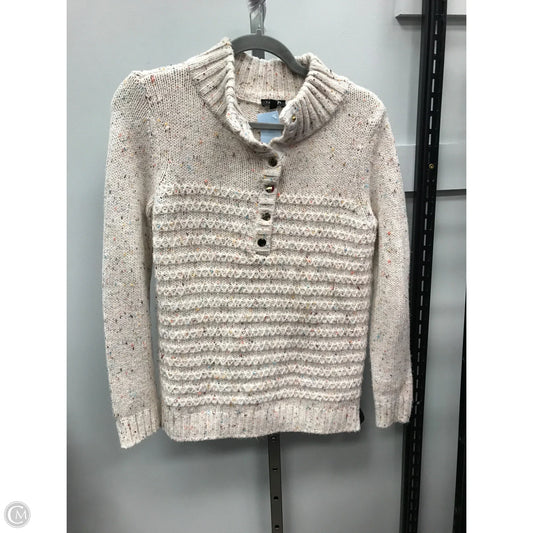 Sweater By Talbots In Cream, Size: Mp