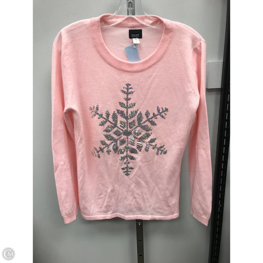 Sweater By Clothes Mentor In Pink, Size: M