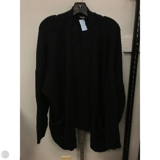 Sweater Cardigan By Shein In Black, Size: 3x