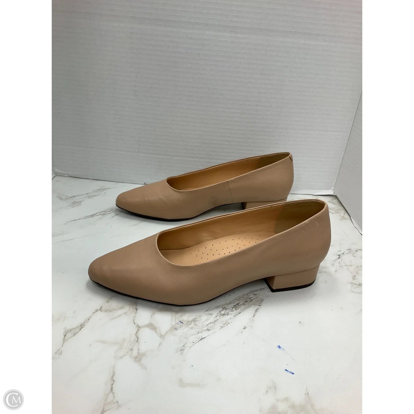 Shoes Heels Block By Cmc In Tan, Size: 8.5