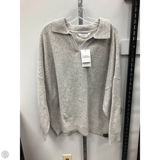 Sweater By Cmc In Grey, Size: 3x
