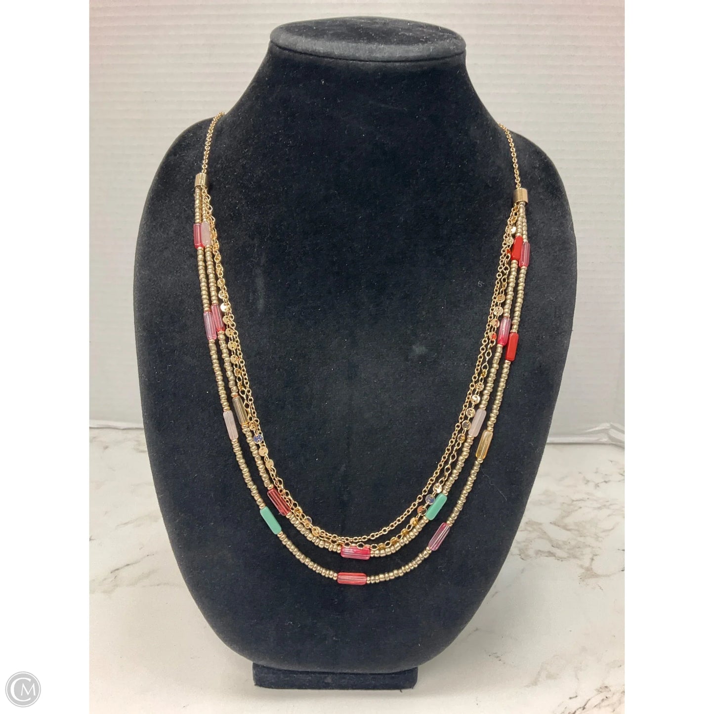 Necklace Layered By Clothes Mentor