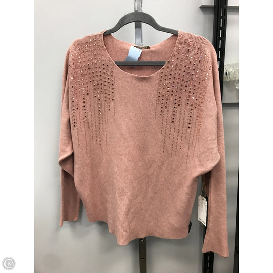 Sweater By Vila Milano In Mauve, Size: L