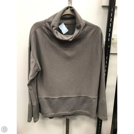 Top Long Sleeve By Tahari In Grey, Size: M