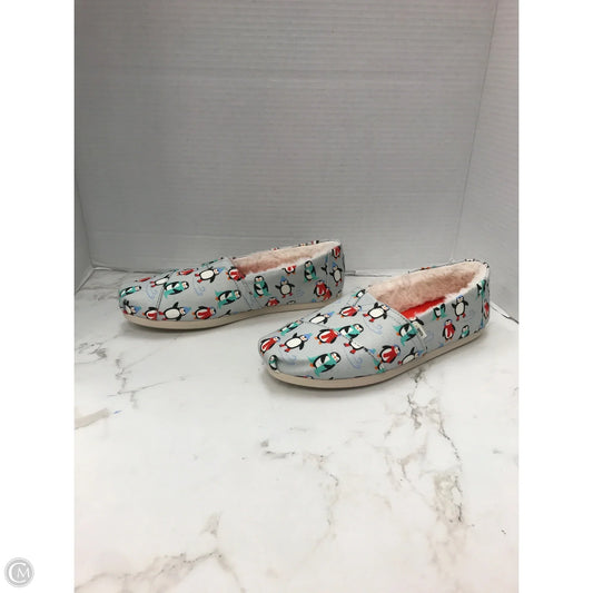 Shoes Flats By Toms In Grey, Size: 8
