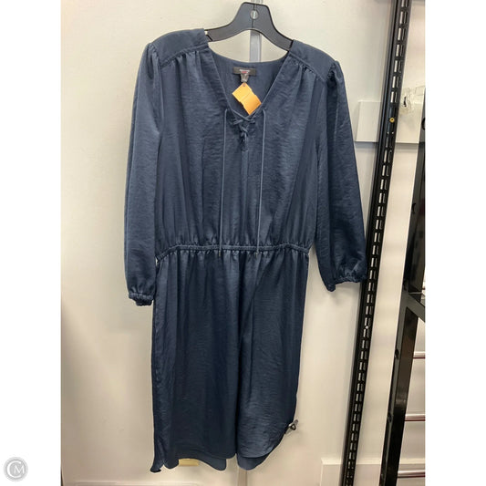 Dress Casual Short By Simply Vera In Navy, Size: L