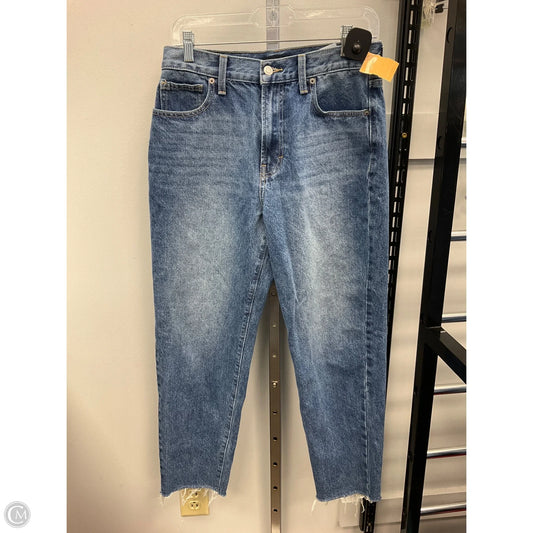 Jeans Straight By Lucky Brand In Blue Denim, Size: 8