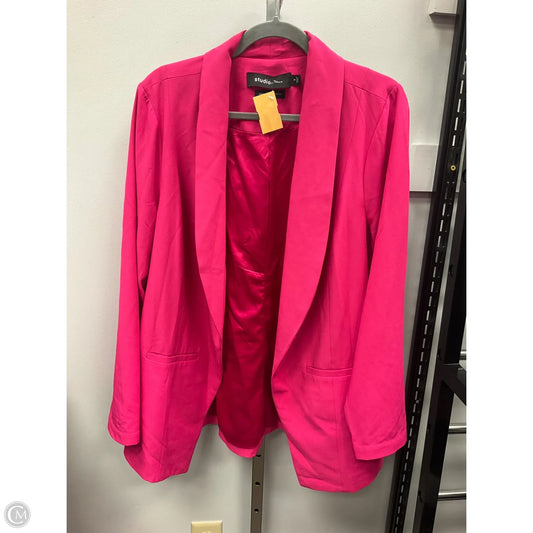 Blazer By Torrid In Pink, Size: 1x