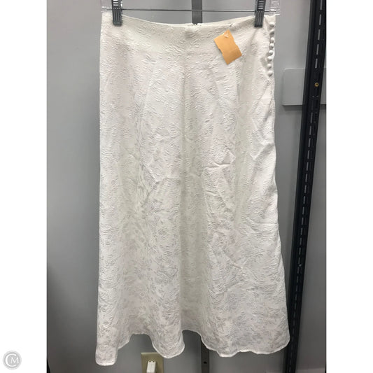 Skirt Midi By Shein In White, Size: S