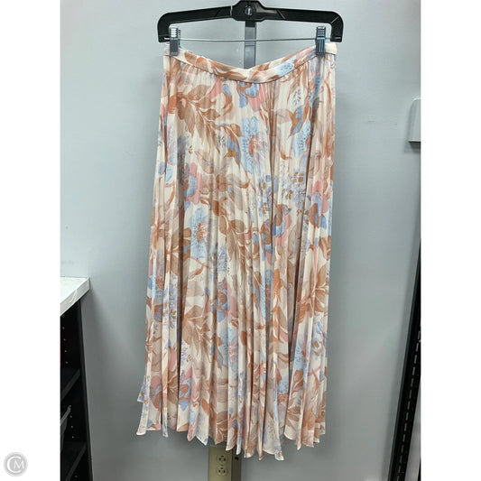 Skirt Midi By Vince In Floral Print, Size: 2
