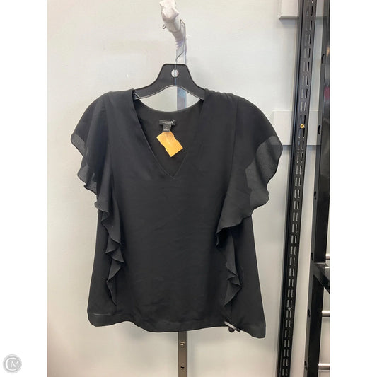 Top Sleeveless By Ann Taylor In Black, Size: S