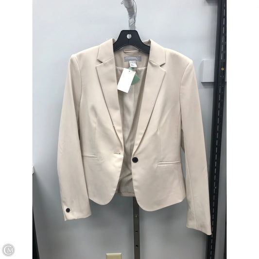 Blazer By H&m In Beige, Size: 10