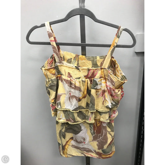 Top Sleeveless By White House Black Market In Yellow, Size: S