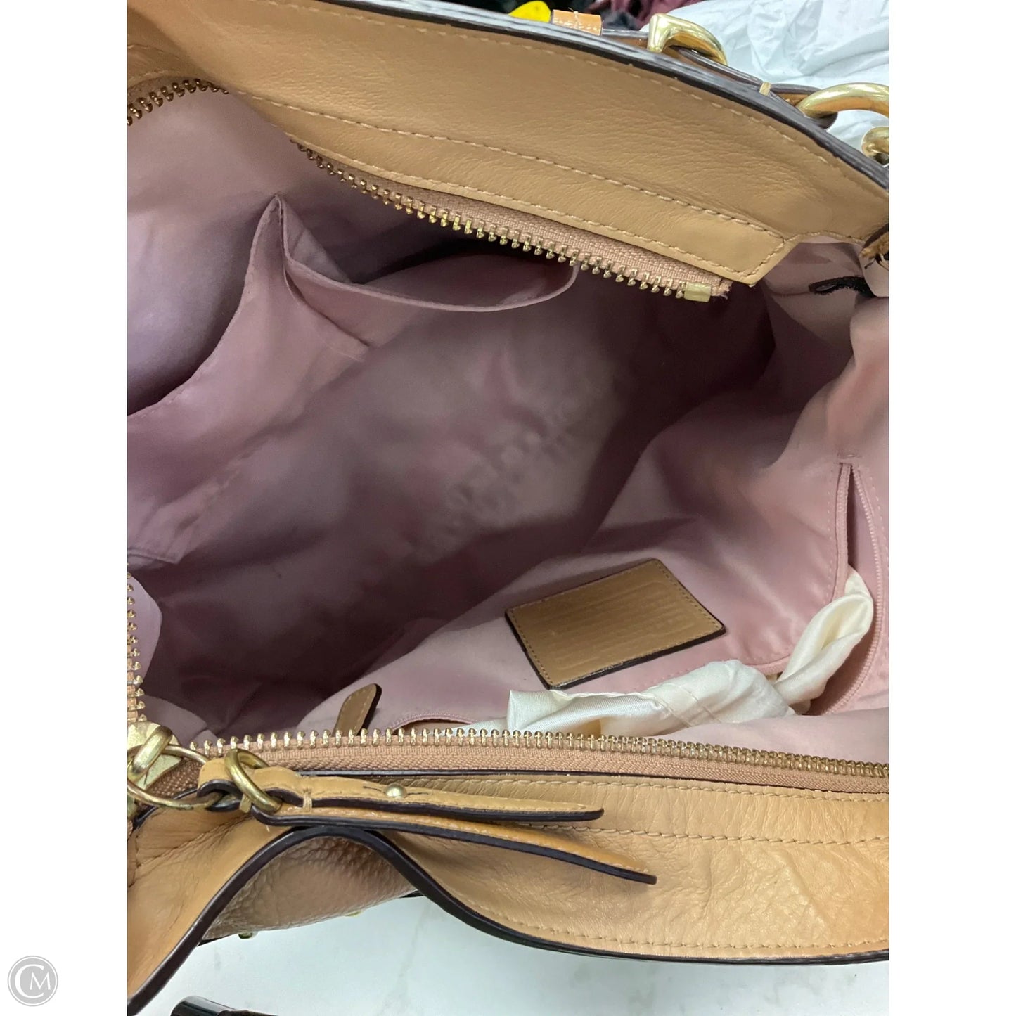 Handbag Designer By Coach, Size: Large