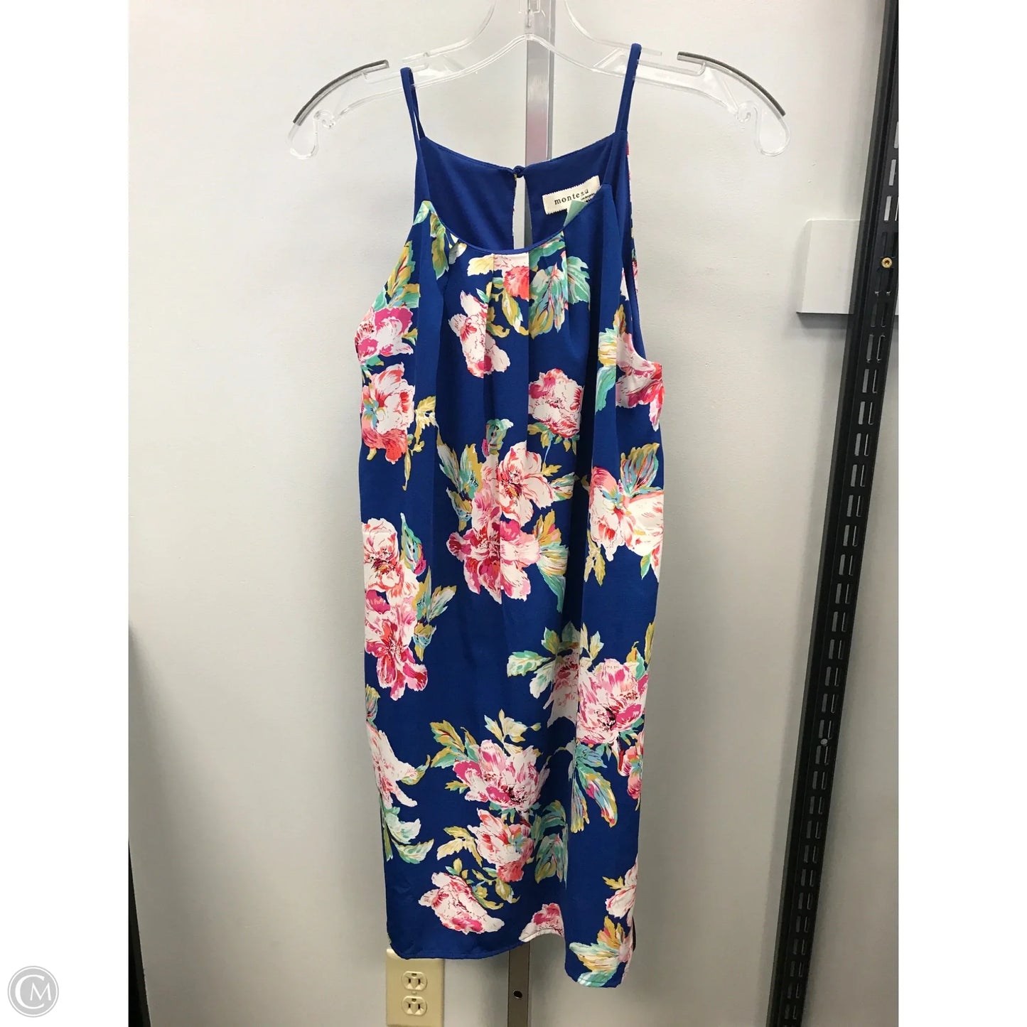 Dress Casual Short By Monteau In Floral Print, Size: M