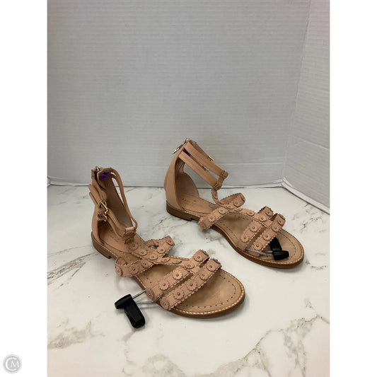 Sandals Designer By Kate Spade In Beige, Size: 8
