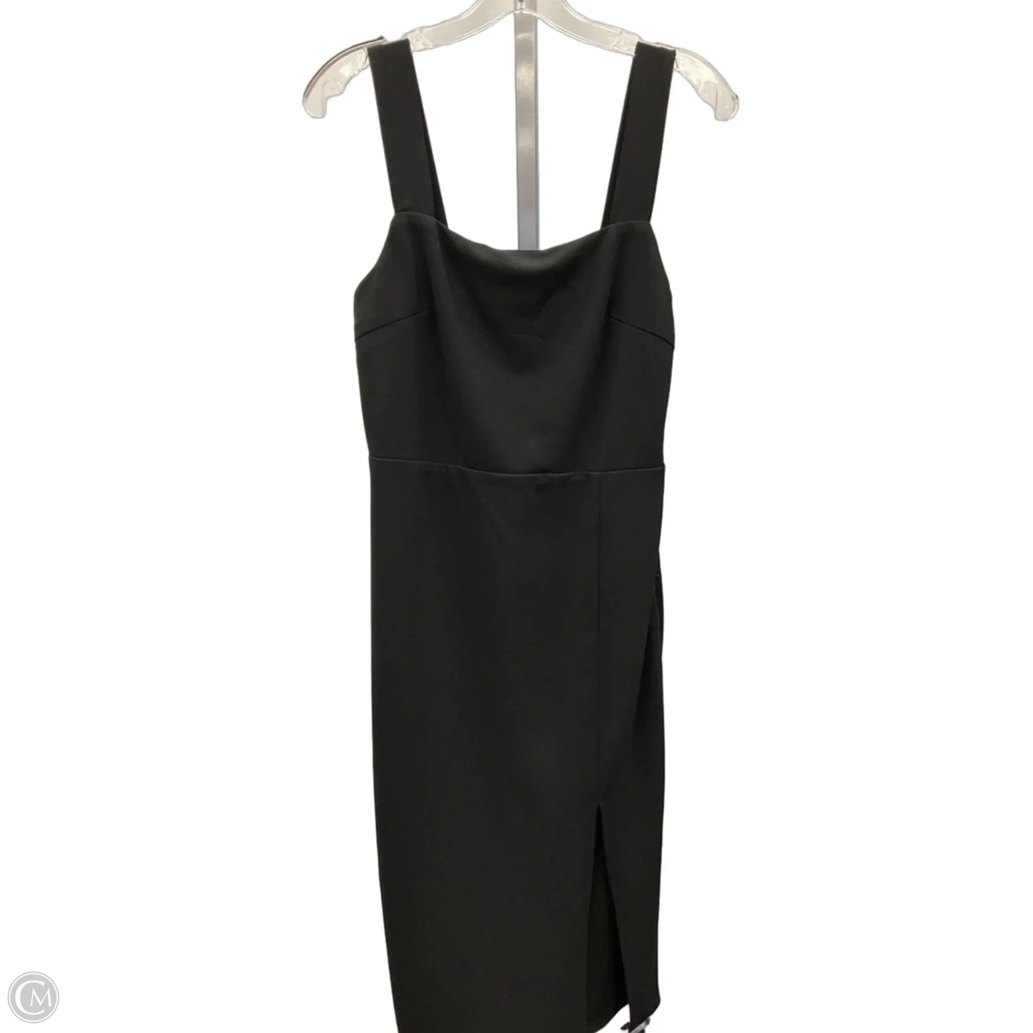Dress Casual Midi By Petal & Pup In Black, Size: 8